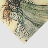 "Queen of the Fairies" von Arthur Rackham Seidenpapier (Ausschnitt)