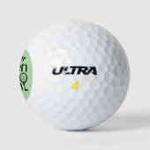 Queen of the Green – Fun Golf Design for Her Golfball (Logo)