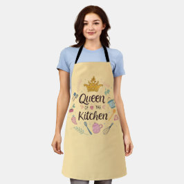 Queen of the Kitchen Charming Design Schürze