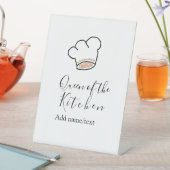 Queen of the kitchen chef cooking add name crown  sockelschild (In Situ)