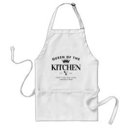 Queen of the Kitchen Crown Foodie Mom For Her Schürze