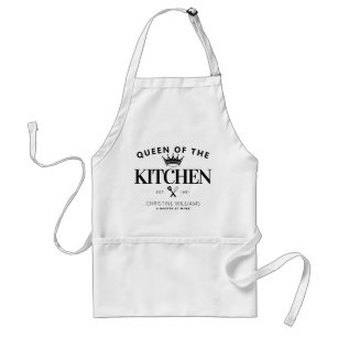 Queen of the Kitchen Crown Foodie Mom For Her Schürze
