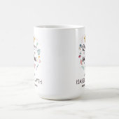 Queen of the Kitchen Custom Name Design Kaffeetasse (Mittel)