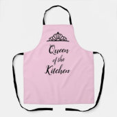 Queen of the Kitchen Illustration überall in der S Schürze (Vorderseite)