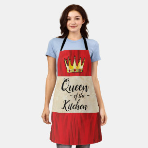 Queen Of The Kitchen Schürze