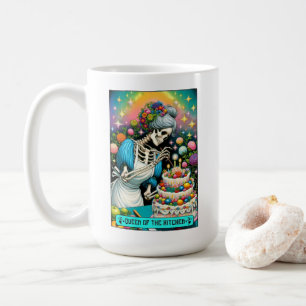 Queen of the Kitchen Tarot Card Tasse