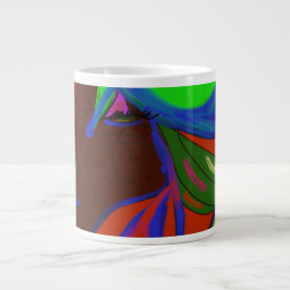 Queen of the Mermaids Bone China Mug Jumbo-Tasse