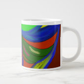 Queen of the Mermaids Bone China Mug Jumbo-Tasse (Rechts)