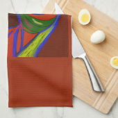 Queen of the Mermaids Kitchen Towel Geschirrtuch (Viertel Falte)