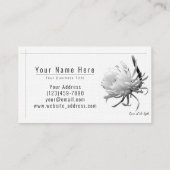 Queen of the Night 名刺 Visitenkarte (Rückseite)