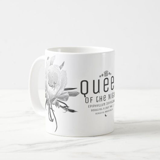 Queen of the Night Kaffeetasse (Vorderseite Links)