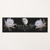 Queen of the Night Yogamatte (Vorderseite (Horizontal))