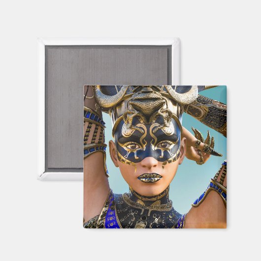 Queen of the Nile Magnet (Vorderseite/Rückseite)
