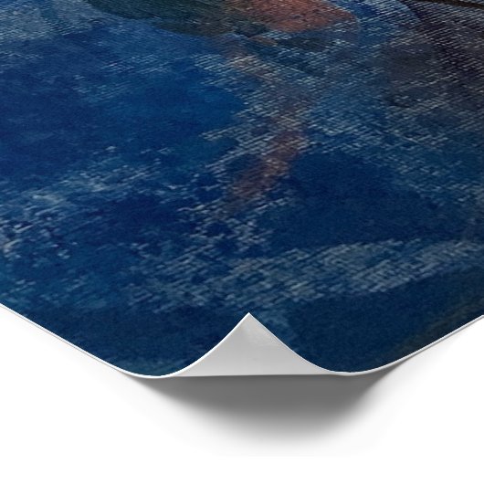 "Queen of the Ocean" Radiant Spirit Art Poster (Ecke)