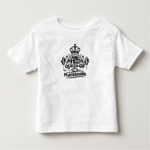 Queen of the Playground Niedlich Children zitieren Kleinkind T-shirt