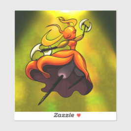 Queen of the Skarr Aufkleber