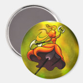 Queen of the Skarr Magnet (Vorderseite/Rückseite)