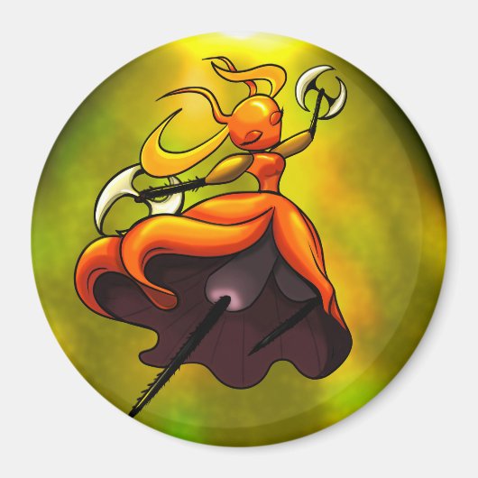 Queen of the Skarr Magnet (Vorne)