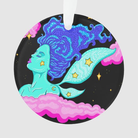 Queen of the Starry Night Fairy Ornament (Vorderseite)