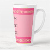Queen of the Swing Pink  Milchtasse (Rechts)
