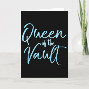 Queen Of The Vault-Shirt Süßes Turn-Geschenk Turne Karte