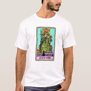 Queen of Wands Tarot Card okkult glaubt Divinatio T-Shirt