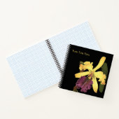 Queen Orchid Black Notebook Notizblock (Innenseite)