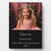 Queen Pageant Plaque Fotoplatte (Vorderseite)