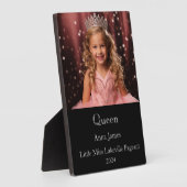 Queen Pageant Plaque Fotoplatte (Seite)