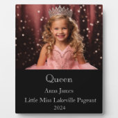 Queen Pageant Plaque Fotoplatte (Vorderseite)