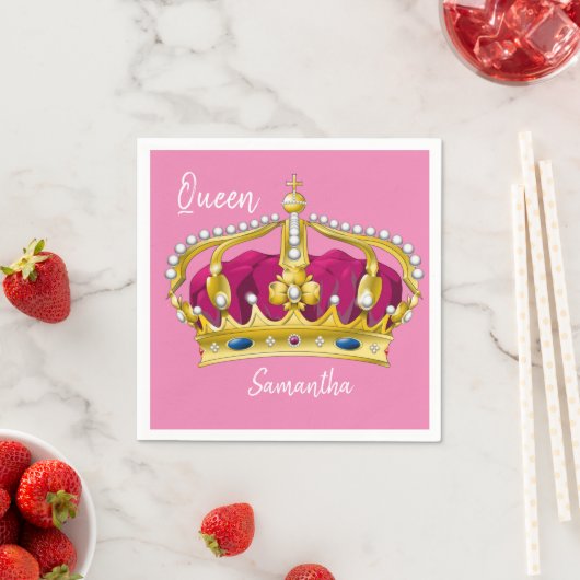 Queen Paper Napkins Serviette (Beispiel)