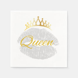 Queen Party Napkins Serviette