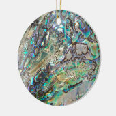 Queen paua Muschel Keramik Ornament (Links)
