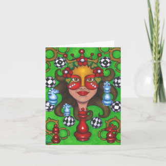 QUEEN-PAWN (Anmerkungs-Karte) Karte