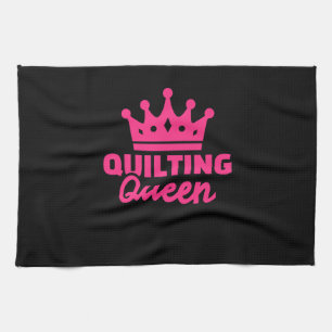 Queen Pemium Funny Quilly Lovers Geschirrtuch