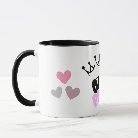 Queen Petty Crown Tasse (Links)