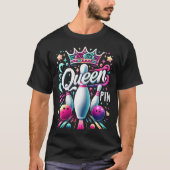 Queen Pin Shirt Bowler Bowling League For Bowling (Vorderseite)