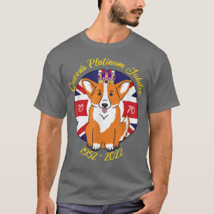 QUEEN-PLATINUM JUBILEE 1952 2022 T-Shirt