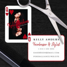 Queen Playing Feminine Foto Friseur