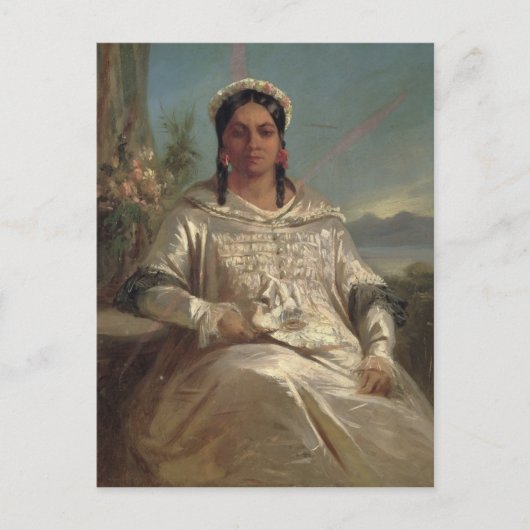 Queen Pomare IV of Tahiti Postkarte (Vorderseite)