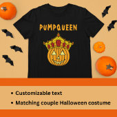 Queen Pumpkin Pun Spaß Halloween Kostüm T-Shirt