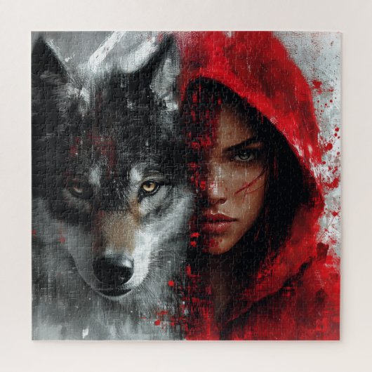 Queen Red Riding Hood Puzzle (Vertikal)