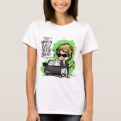 QUEEN Roger Taylor in Liebe mit seinem Auto! T-Shirt (Vorderseite)