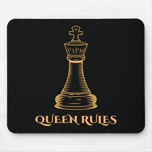 Queen Rules Mousepad (Vorne)