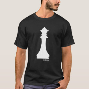 Queen Schach Piece Halloween Kostümklub T-Shirt