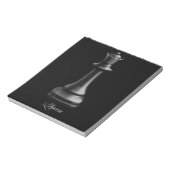 Queen Schach Piece Halloween Kostümschach Lover Notizblock (Rotiert)