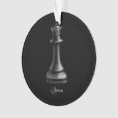 Queen Schach Piece Halloween Kostümschach Lover Ornament (Vorderseite)