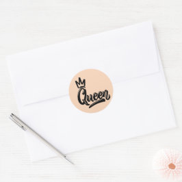 Queen self Liebe zitiert quadratische Aufkleber