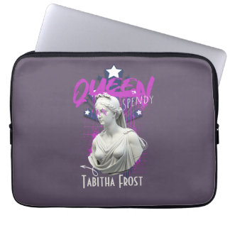 Queen Spendy personalisiert Laptopschutzhülle
