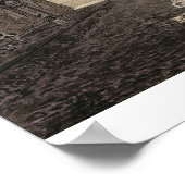 Queen Square, London, 1786 (w/c and pen and ink ov Poster (Ecke)